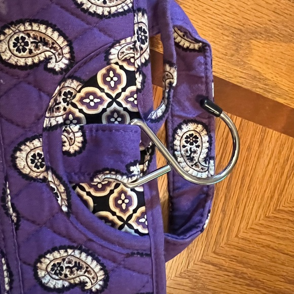 Vera Bradley Purple Paisley Travel Storage Accessories Bag - Picture 10 of 10